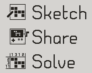 Sketch, Share, Solve logo