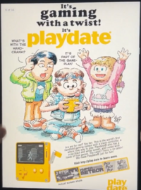 An Ad for the playdate