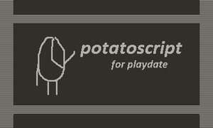 Potatoscript for Playdate logo