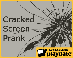 Cracked Screen Prank logo