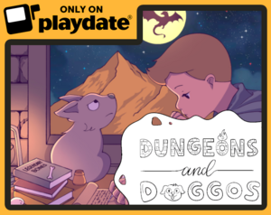 Dungeons and Doggos logo